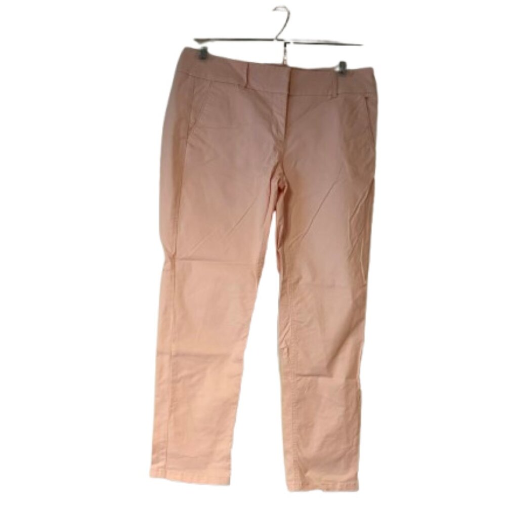 Loft Light Pink Cropped Pants - Size 10